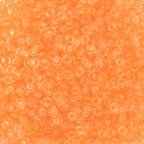 Preciosa Seed beads 11/0 - 2 mm - Solgel - Orange 2 Dyed Crystal x20g