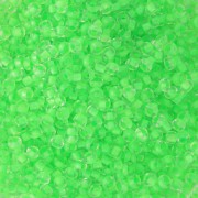 Preciosa Seed beads 11/0 - 2 mm - Crystal Neon Green Lined x20g|raw }}
