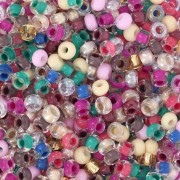 Preciosa Seed Beads 8/0 3 mm - Multicore Terra Intensive Mix x20g