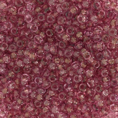 Preciosa Seed beads 11/0 - 2 mm - Crystal Rose Luster x20g