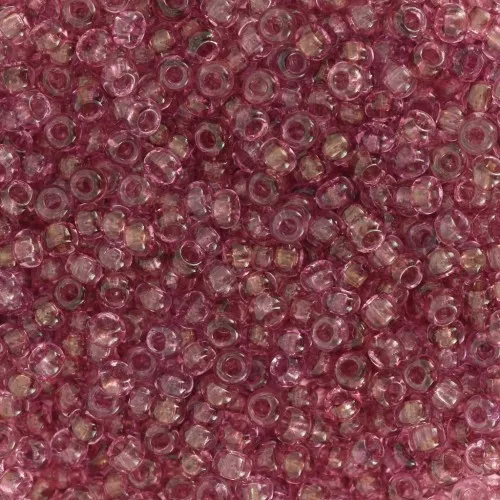 Preciosa Seed beads 11/0 - 2 mm - Crystal Rose Luster x20g