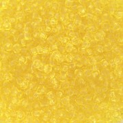 Preciosa Seed beads 11/0 - 2 mm - Transparent Yellow Amber x20g