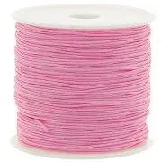 Braided nylon thread 0.8mm- Candy Pink x50m