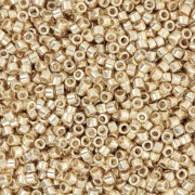 Miyuki Delica Duracoat 11/0 DB2501 - Galvanized Pale Gold, 100 g