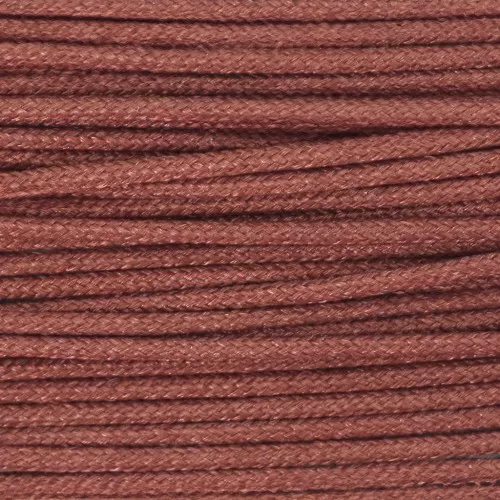 Braided nylon thread 0.8mm Terracotta x2.90m