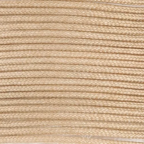 Braided nylon thread 0.8mm Beige x2.80m