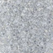 Miyuki Seed beads 11/0 242 - Spkl Pewter Lined Crystal x8g