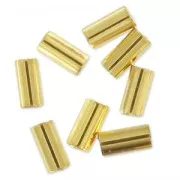 Miyuki Bugles 3mm BGL1-191 - 24kt Gold Plated x5g