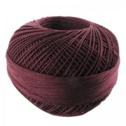 cotton yarn Lizbeth size 40 Dark Garnet n°674 x274m|raw }}