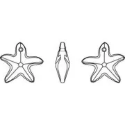 Starfish PureCrystal 6721 16 mm - Indicolite x1