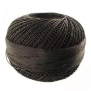 cotton yarn Lizbeth size 40 Dark Fudge n°697 x274m