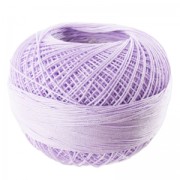 cotton yarn Lizbeth size 40 Light Purple Iris n°646 x274m