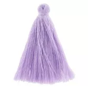 Tassel in cotton imitation 43-46 mm Violet x1