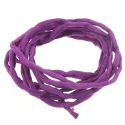 2mm Silk cord - Plum x1m