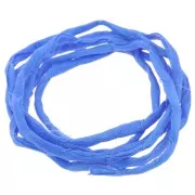 2mm Silk cord - Electric blue x1m