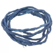 2mm Silk cord - Midnight blue x1m