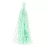 Pompon in silk imitation 63-66 mm Mint x1