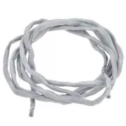 2mm Silk cord - Grey x1m