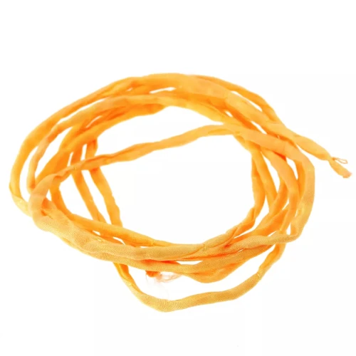Silk cord 2 mm - Saffron x1m