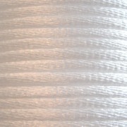 Rattail cord viscose 2mm white x 3m
