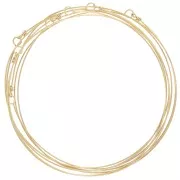 Weekly Bracelet - 7 Links - 65 mm - Gold-Plated 304 Stainless Steel