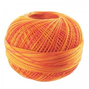cotton yarn Lizbeth size 40 - Orange Crush n°183 x274m|raw }}