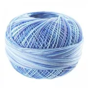 cotton yarn Lizbeth size 40 Artic Waters n°185 x274m