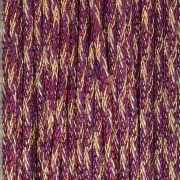 Gold - 0.85mm Metallic braided nylon cord - Premium - Plum - Gold x10m 0.85mm Metallic braided nylon cord - Premium - Plum - Gold x10m