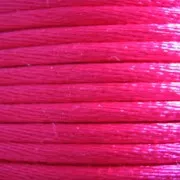 Rattail cord viscose 2mm Fuchsia x 3m