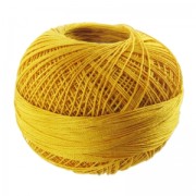 cotton yarn Lizbeth size 40 Gold n°611 x274m|raw }}