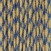 0.85mm Metallic braided nylon cord - Premium - Gold - Royal blue x10m|raw }}