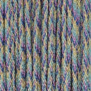 0.85mm Metallic braided nylon cord - Premium - Gold - Multi-blue - Lilac x10m|raw }}
