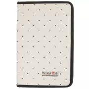 28.5x19cm Tool pouch by Perles and Co - Beige - Black x1|raw }}