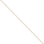 1.9mm jaseron mesh chain - Rose Gold x1m