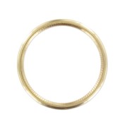 Loop 24mm fine Gold plated x1|raw }}