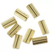 Miyuki Bugles 3mm BGL1-193 - 24kt Gold Light Plated x5g