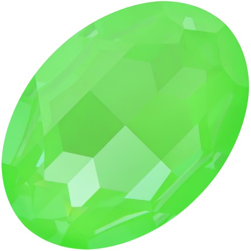 30x22mm Cabochon PureCrystal 4127 - Crystal Electric Green x1