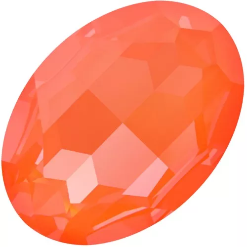 30x22mm Cabochon PureCrystal 4127 - Crystal Electric Orange x1