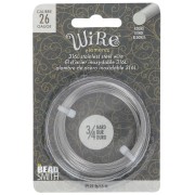 0.41mm 316L stainless steel hard round wire x15m|raw }}
