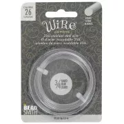 0.41mm 316L stainless steel hard round wire x15m