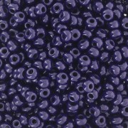 Preciosa Seed beads 8/0 3 mm - Opaque Dark Blue x20g
