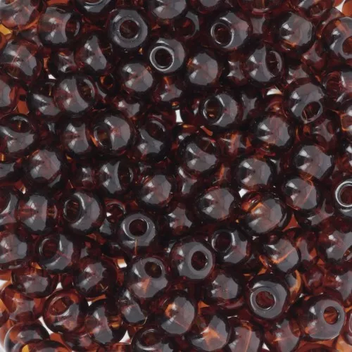 Preciosa Seed Beads 6/0 4 mm - Dark Topaz x20g