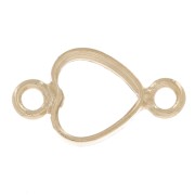 8x4mm Hollow core spacer - Gold filled x1|raw }}