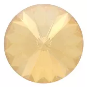 PureCrystal 1122 Rivoli Round Stone 12mm Crystal Golden Shadow