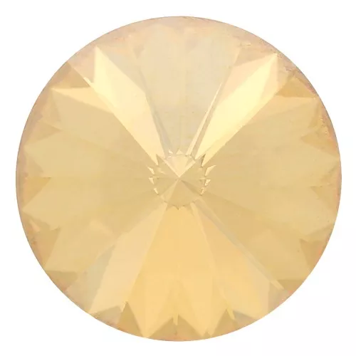 PureCrystal 1122 Rivoli Round Stone 12mm Crystal Golden Shadow