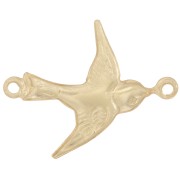 20x17mm Swallow spacer - Gold filled x1