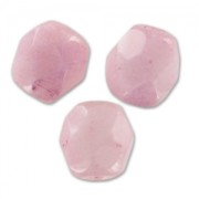 Facets 3 mm Chalk White Lila Luster x50|raw }}