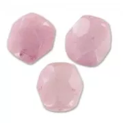 Facets 3 mm Chalk White Lila Luster x50