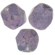 Facets 3 mm Chalk White Lila Vega Luster x50