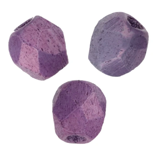 Facets 3 mm Chalk White Lila Vega Luster x50